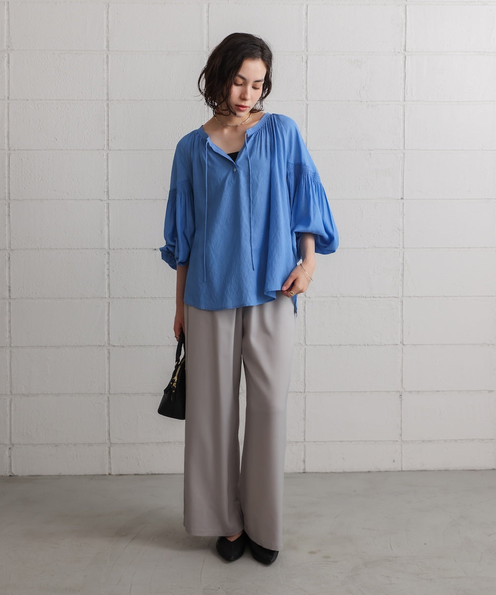 シャイニーリラックスパンツ