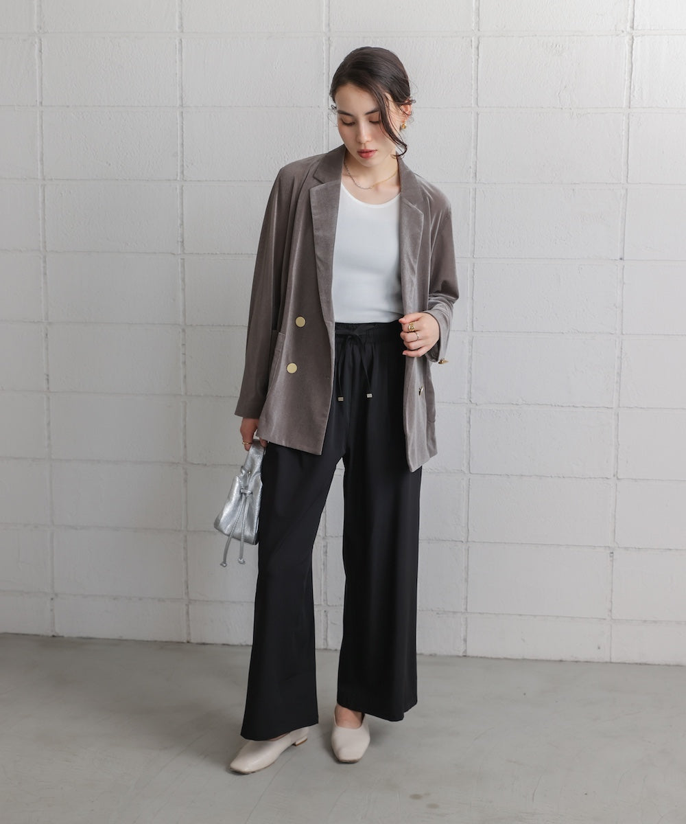 シャイニーリラックスパンツ