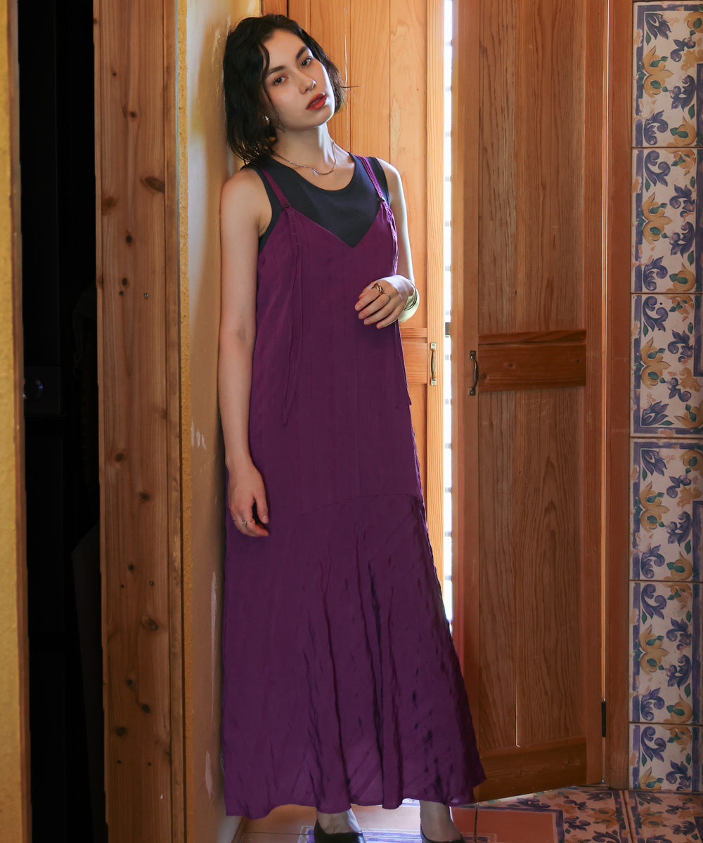 ストライプジャガードワンピース