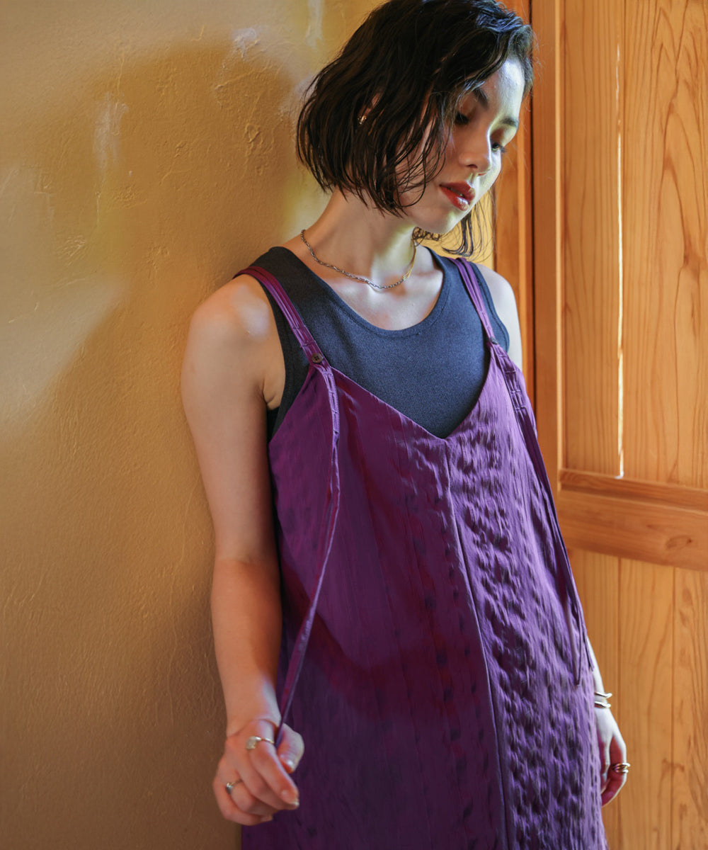 ストライプジャガードワンピース