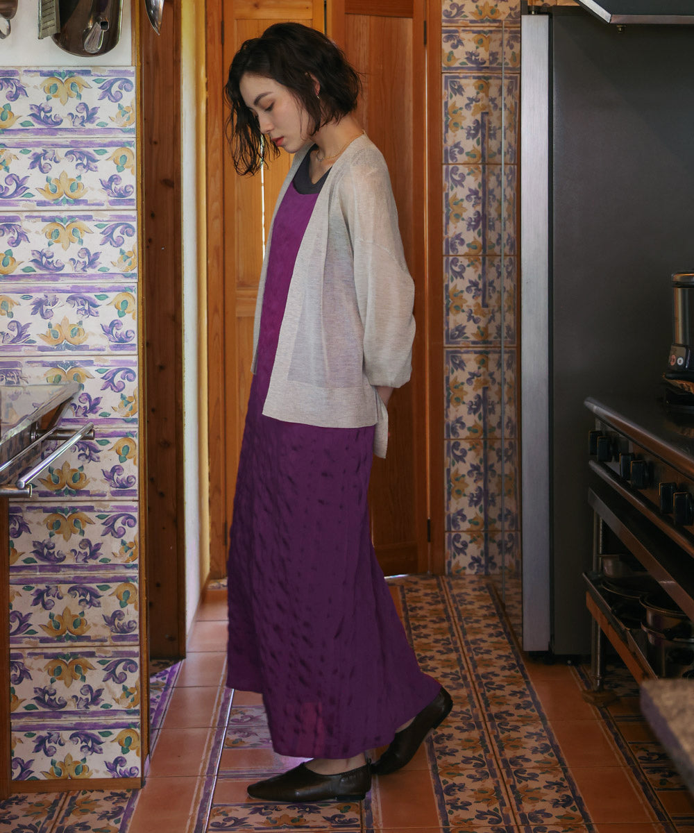 ストライプジャガードワンピース