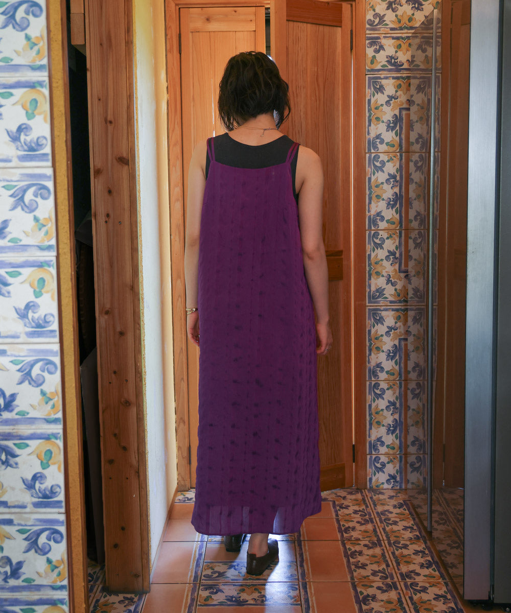 ストライプジャガードワンピース