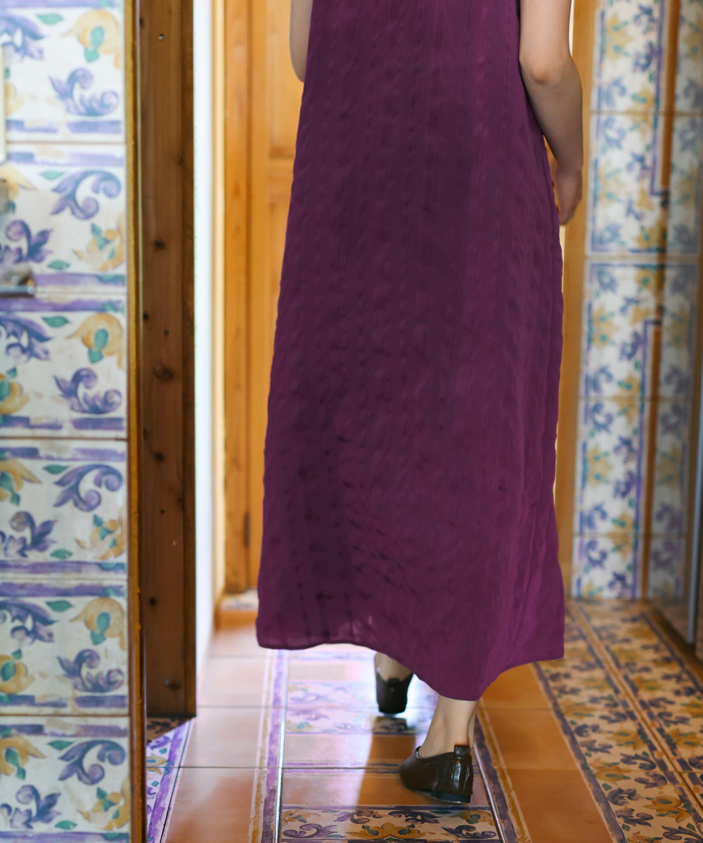 ストライプジャガードワンピース