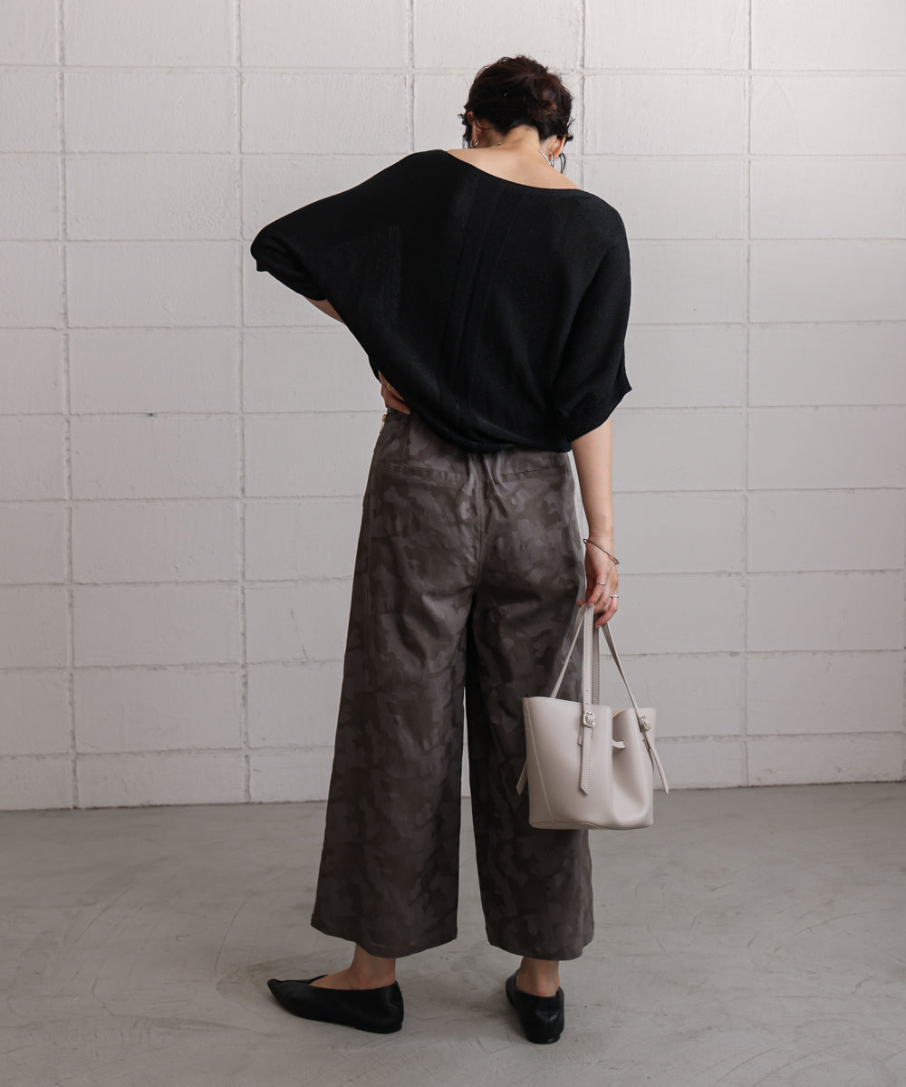 アソート柄ZIP パンツ