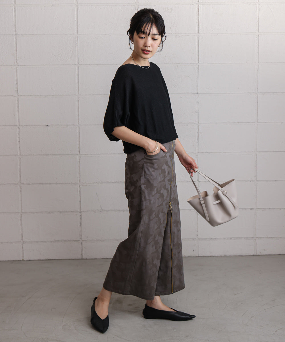 アソート柄ZIP パンツ