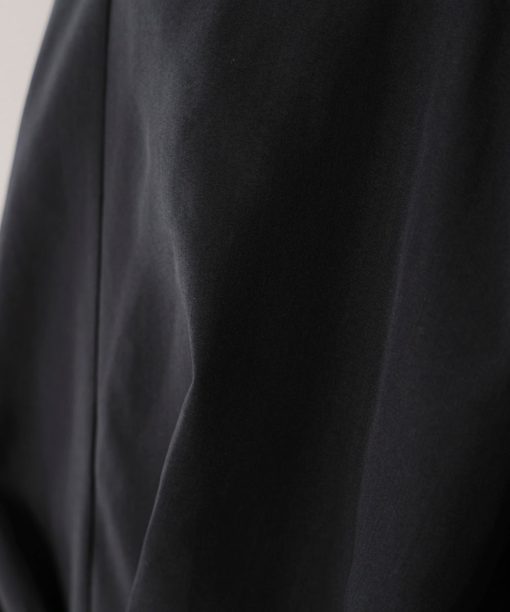 麻ライクキータックブラウス