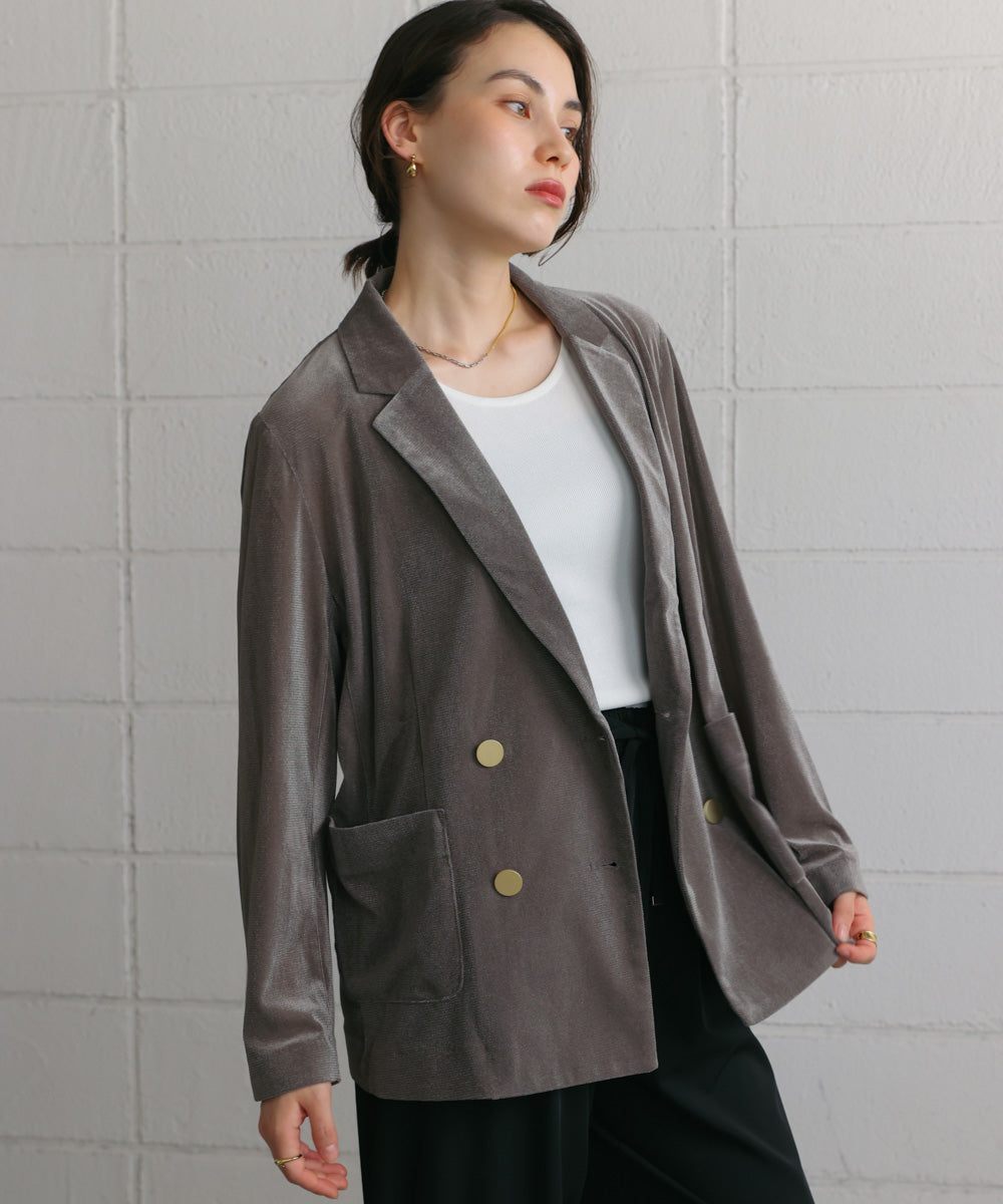 ベロアシアージャケット