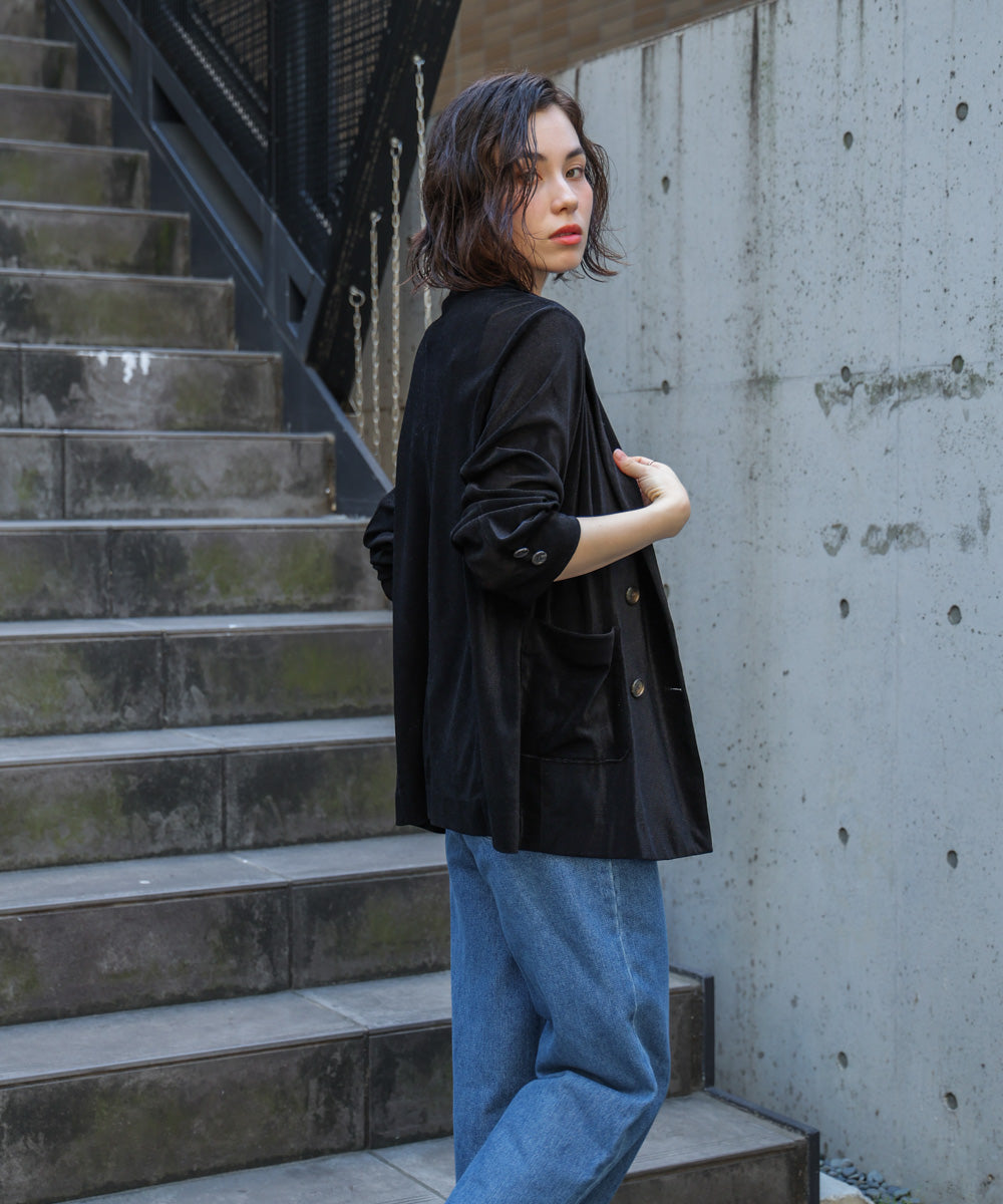 ベロアシアージャケット