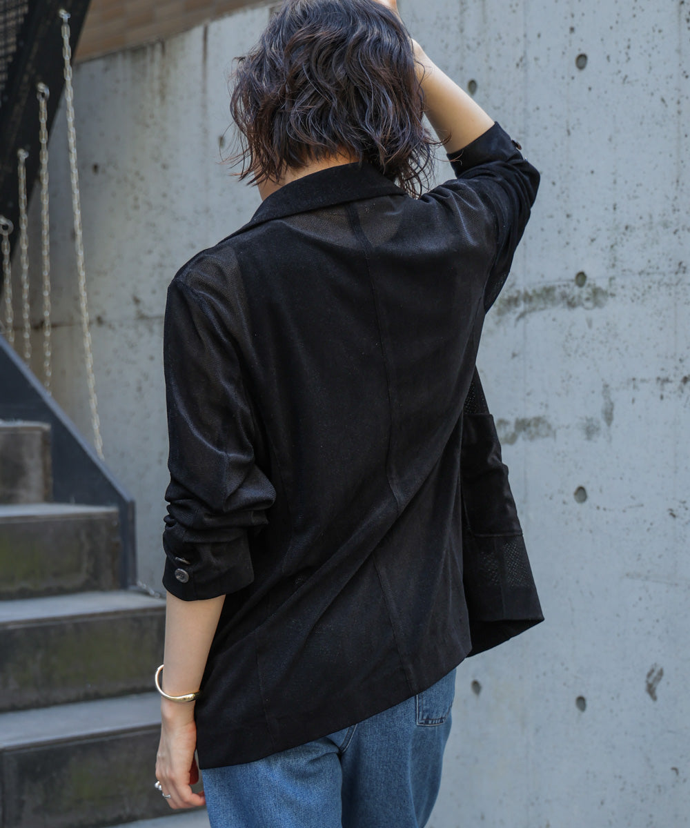 ベロアシアージャケット