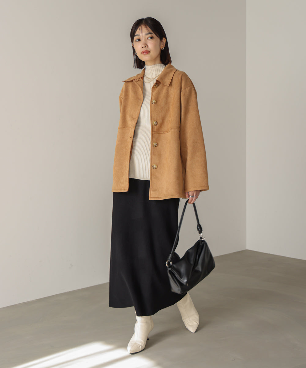 【新色追加】ヒートハイネックニットプルオーバー