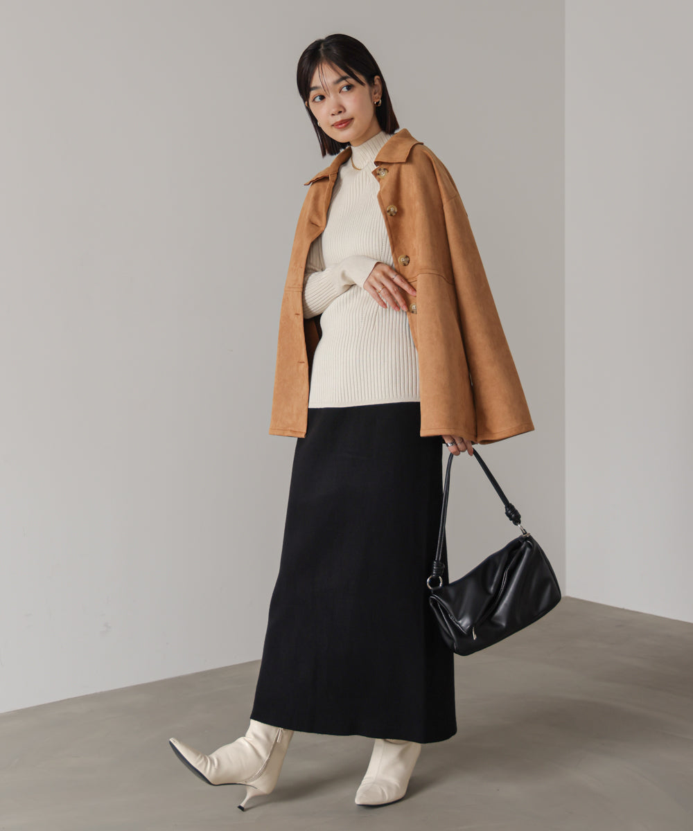 【新色追加】ヒートハイネックニットプルオーバー