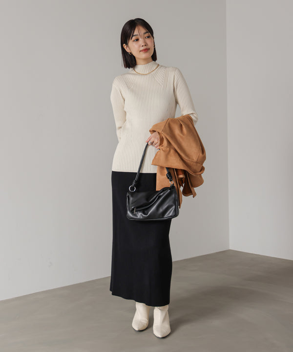 ヒートハイネックニットプルオーバー