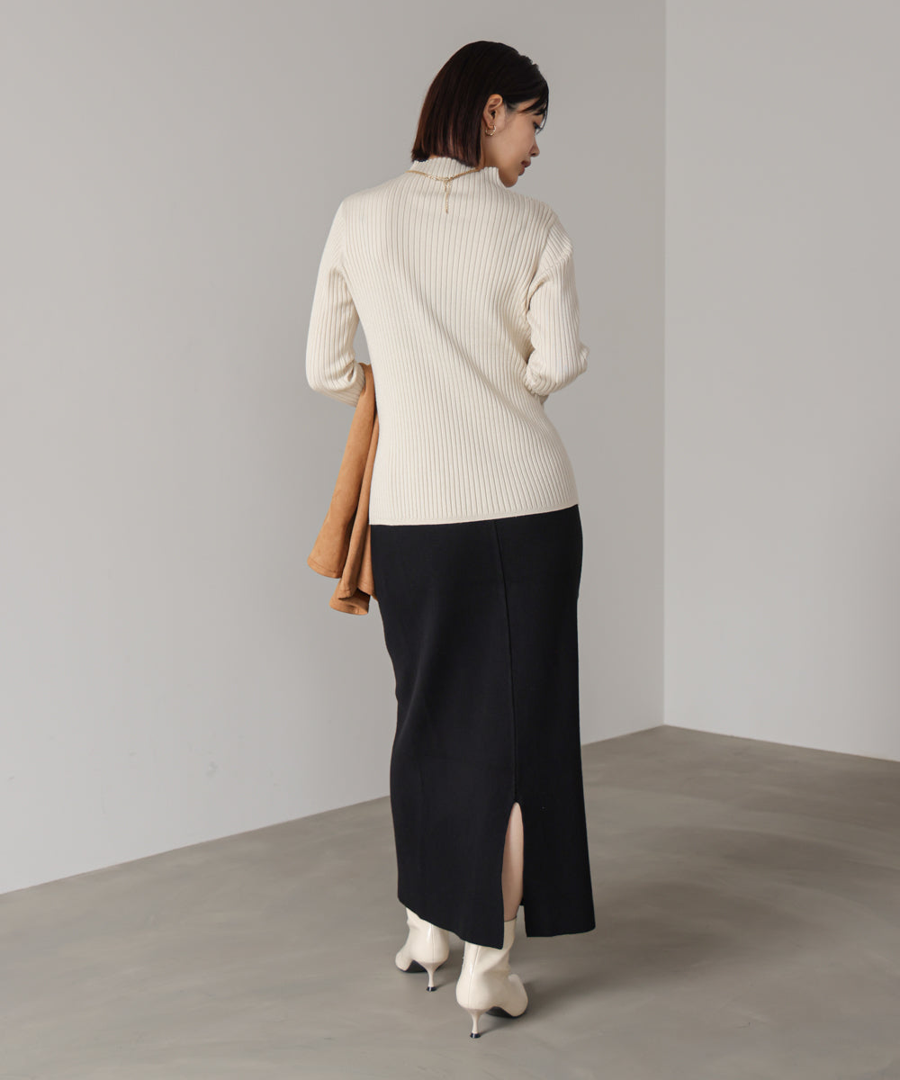 ヒートハイネックニットプルオーバー