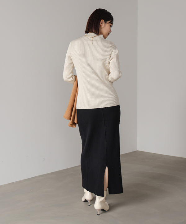 ヒートハイネックニットプルオーバー