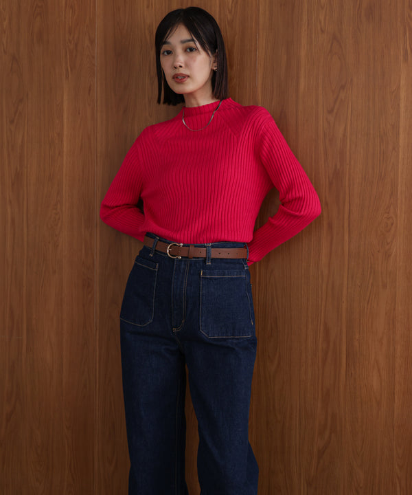 ヒートハイネックニットプルオーバー