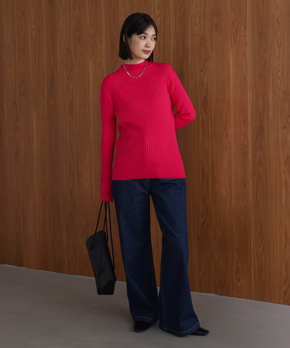 ヒートハイネックニットプルオーバー