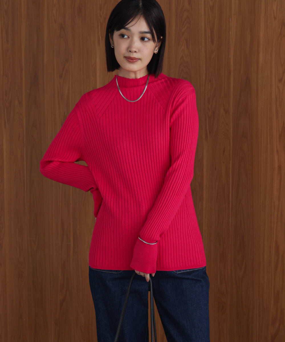 【新色追加】ヒートハイネックニットプルオーバー