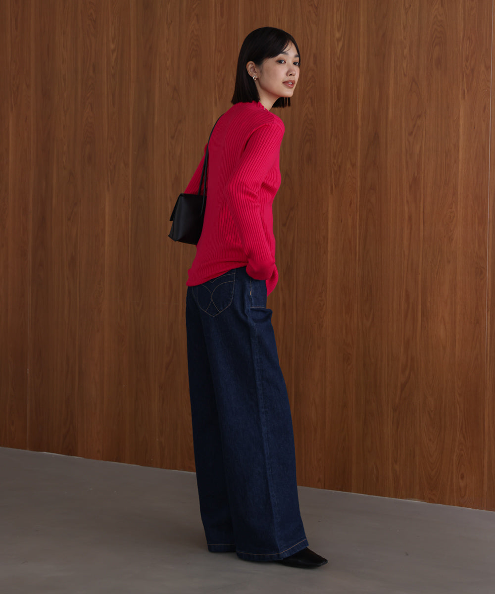 ヒートハイネックニットプルオーバー