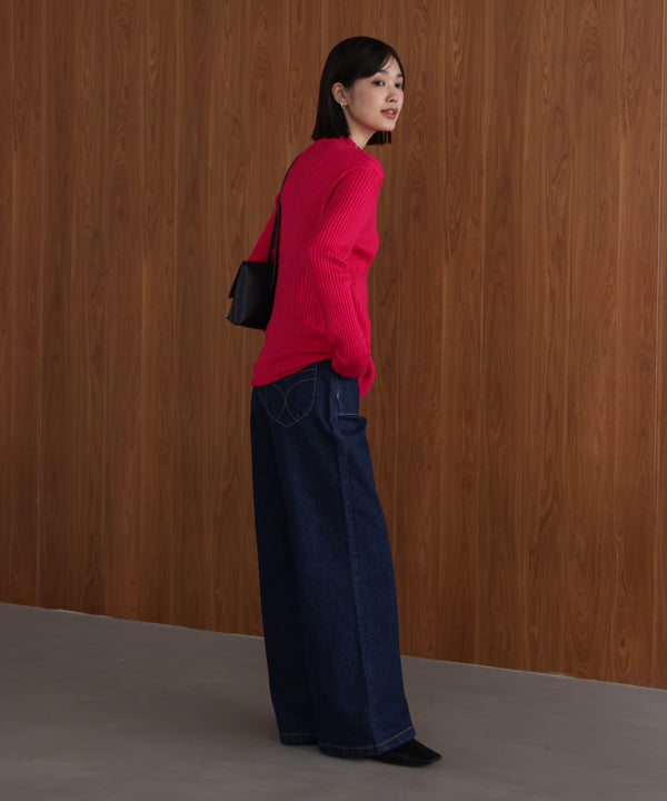 ヒートハイネックニットプルオーバー