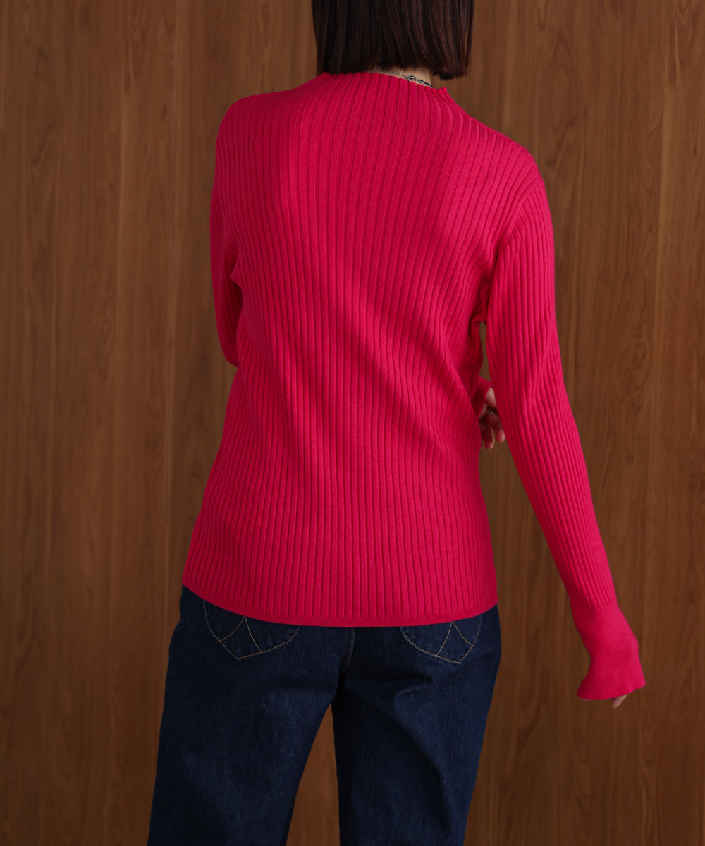 【新色追加】ヒートハイネックニットプルオーバー