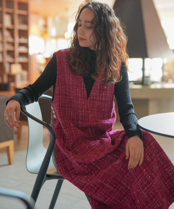 ヒートハイネックニットプルオーバー