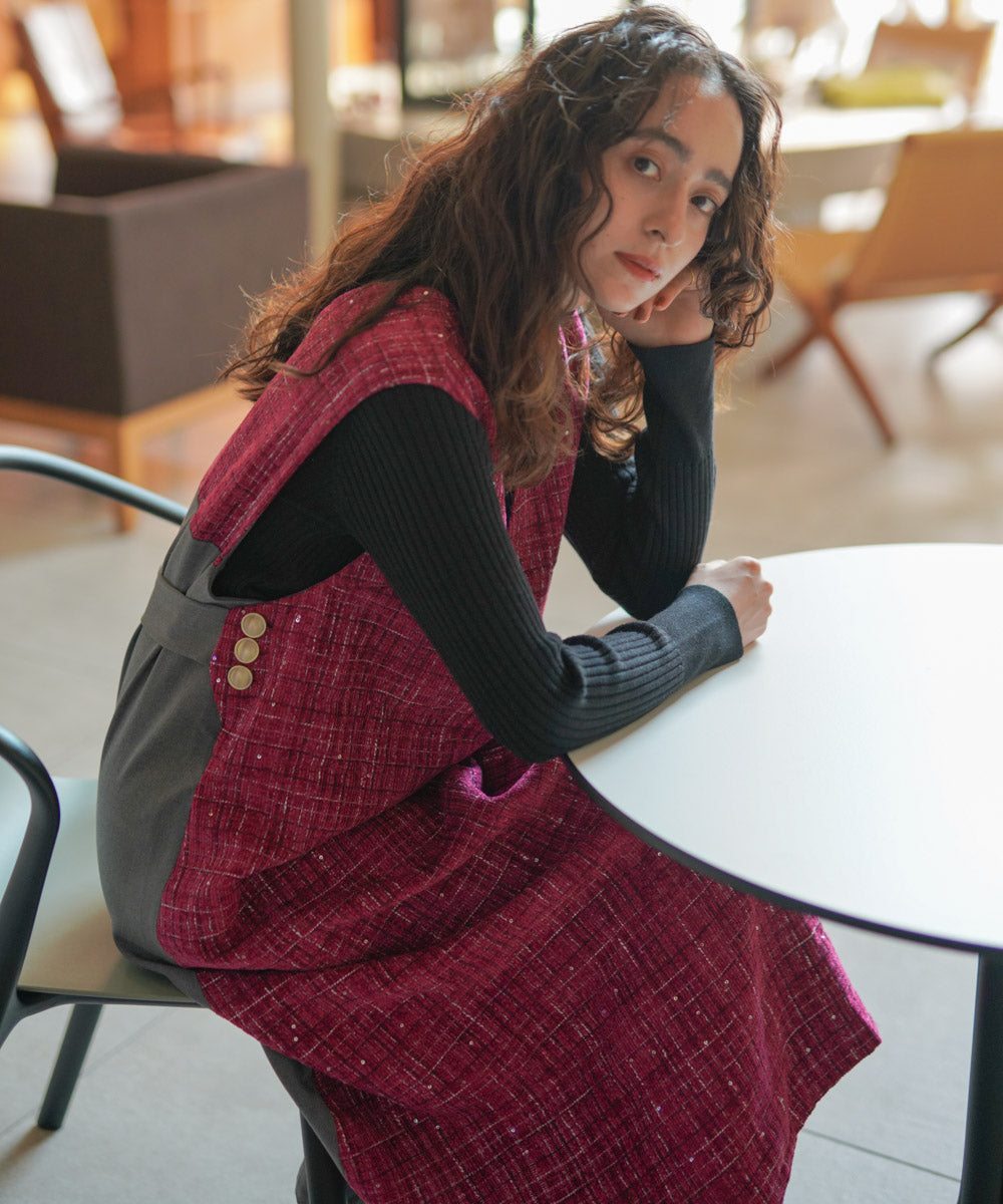 ヒートハイネックニットプルオーバー