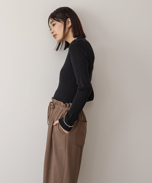 ヒートハイネックニットプルオーバー