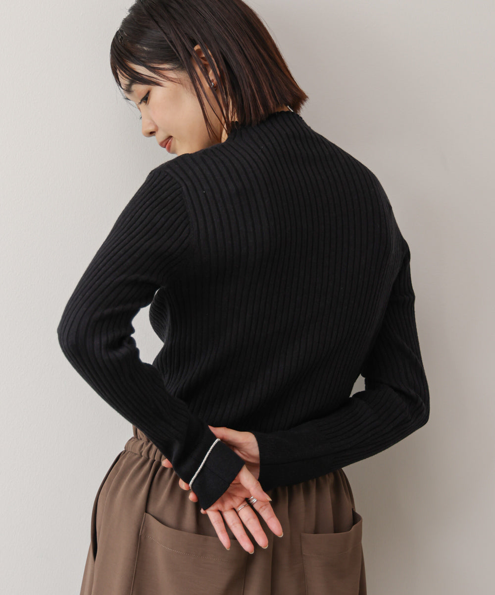 【新色追加】ヒートハイネックニットプルオーバー