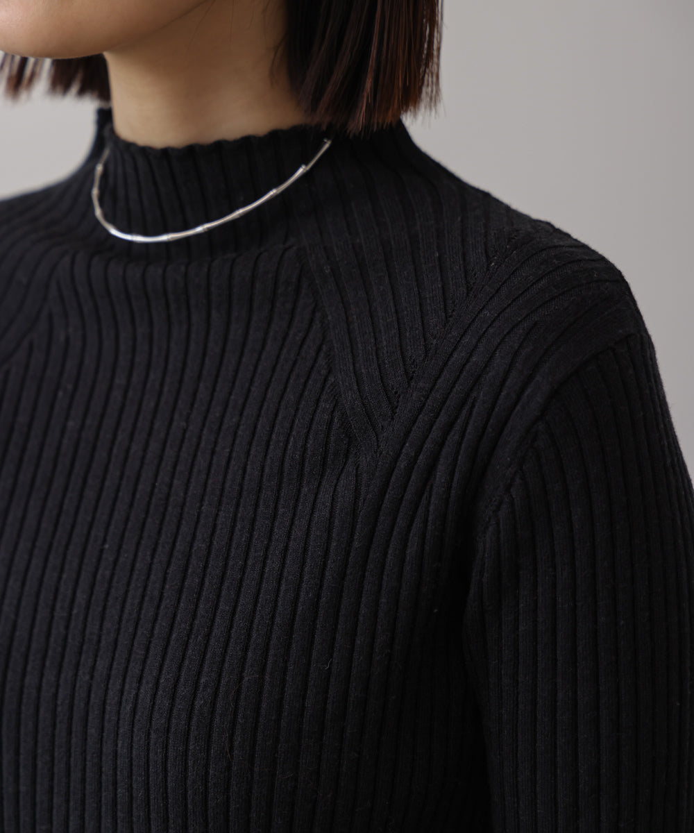 ヒートハイネックニットプルオーバー