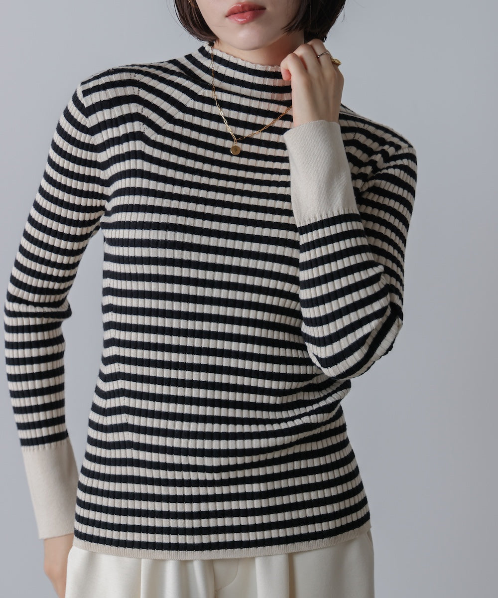 ヒートハイネックニットプルオーバー