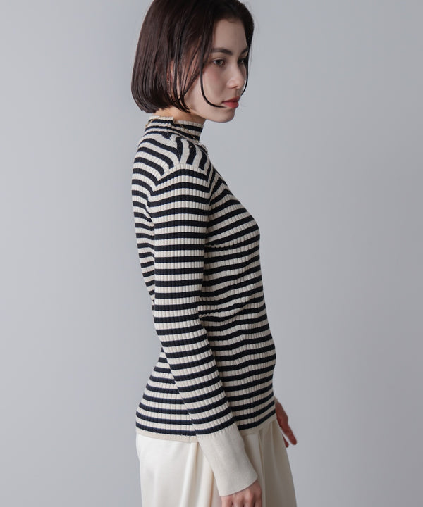 ヒートハイネックニットプルオーバー