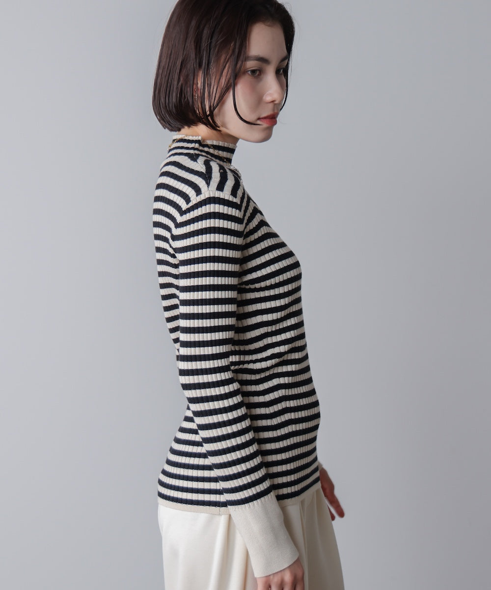 【新色追加】ヒートハイネックニットプルオーバー