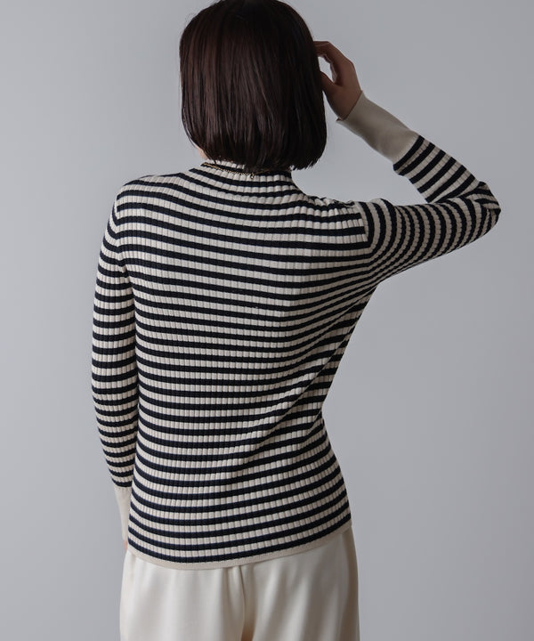 ヒートハイネックニットプルオーバー