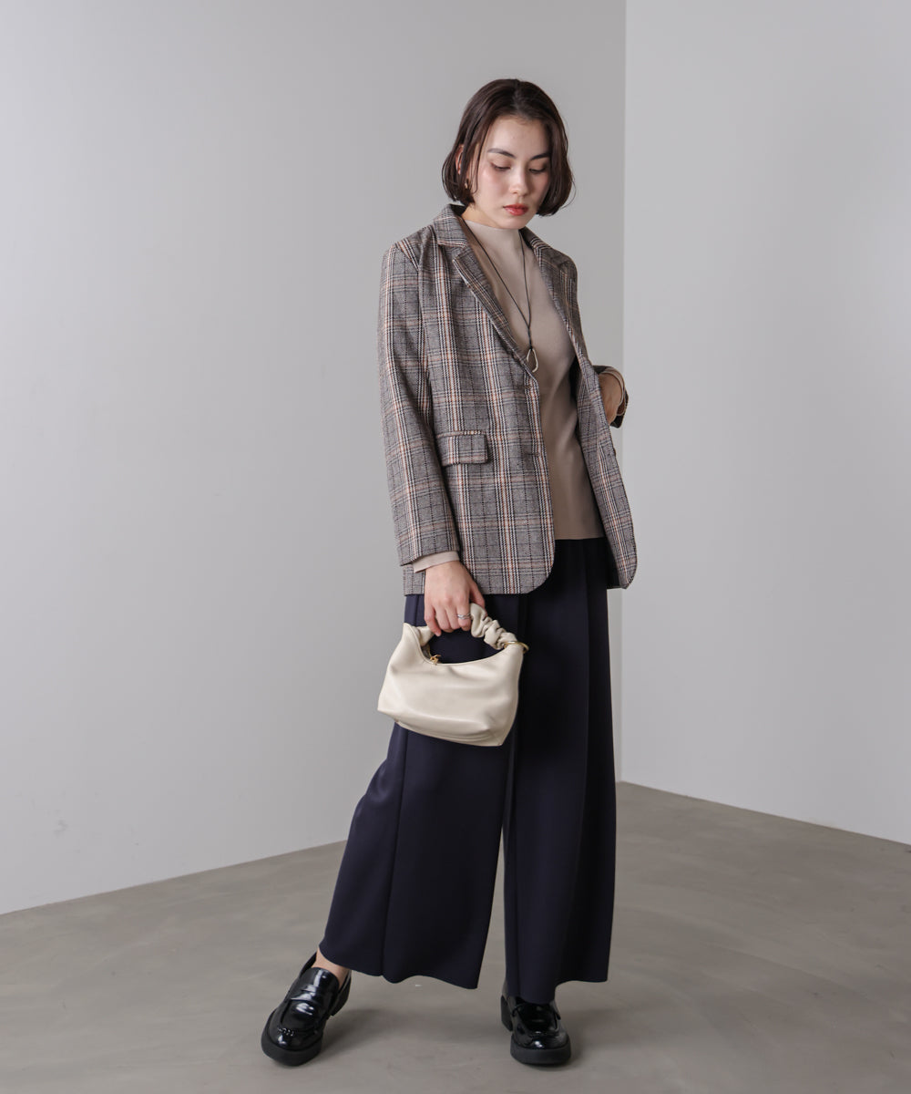 【新色追加】ハイネック総針ニット