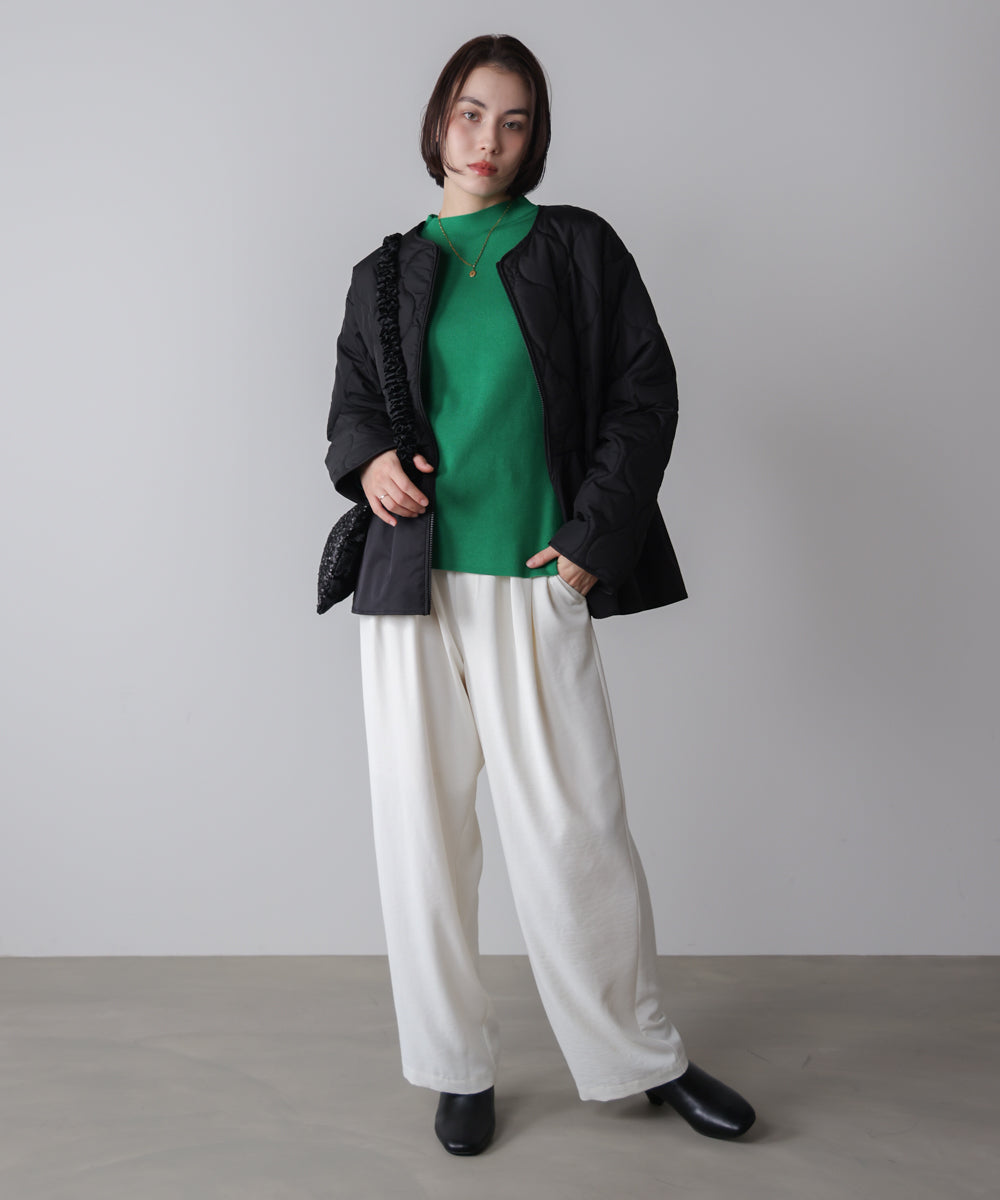 【新色追加】ハイネック総針ニット