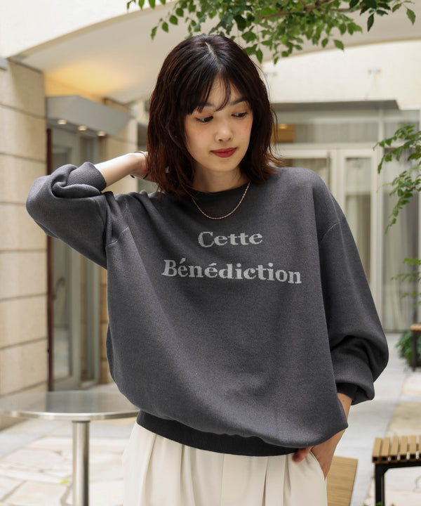 シアーロゴニットプルオーバー