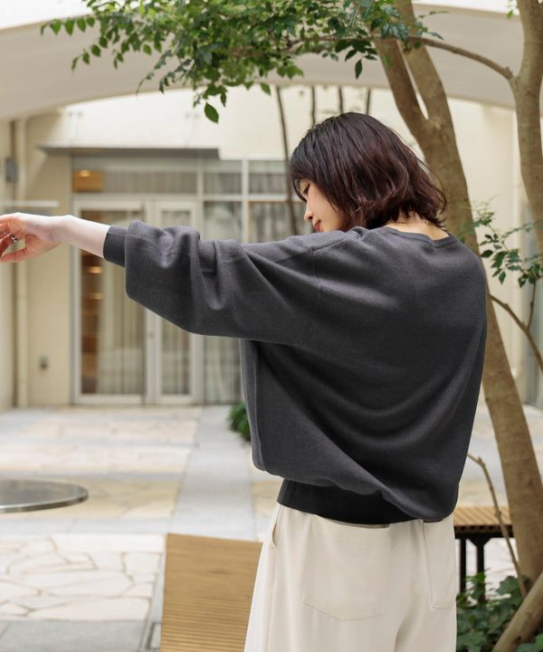 シアーロゴニットプルオーバー