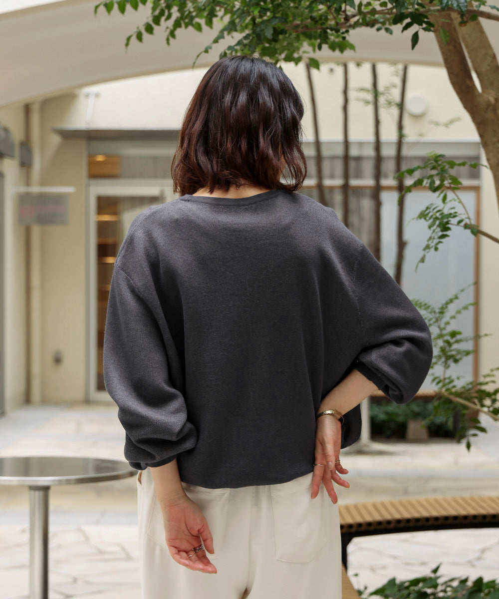 シアーロゴニットプルオーバー