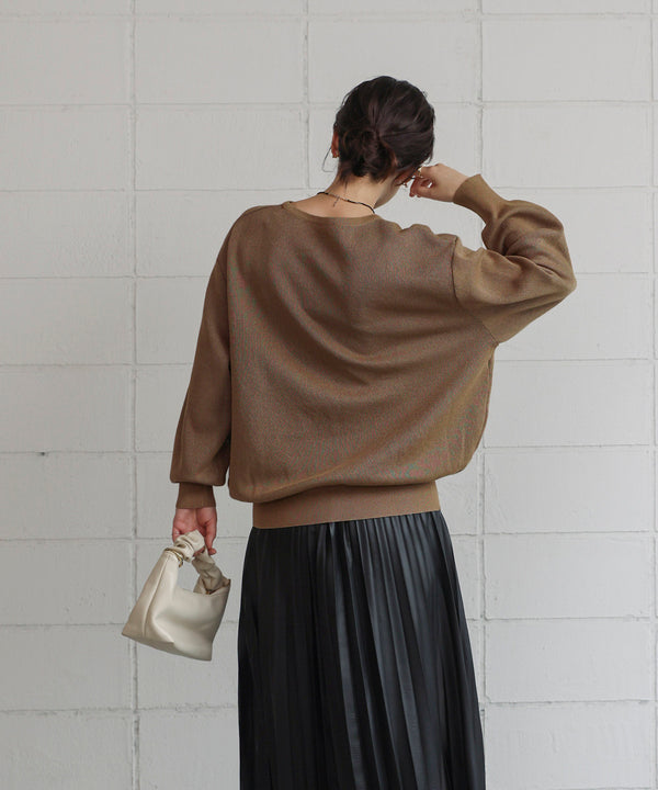 シアーロゴニットプルオーバー