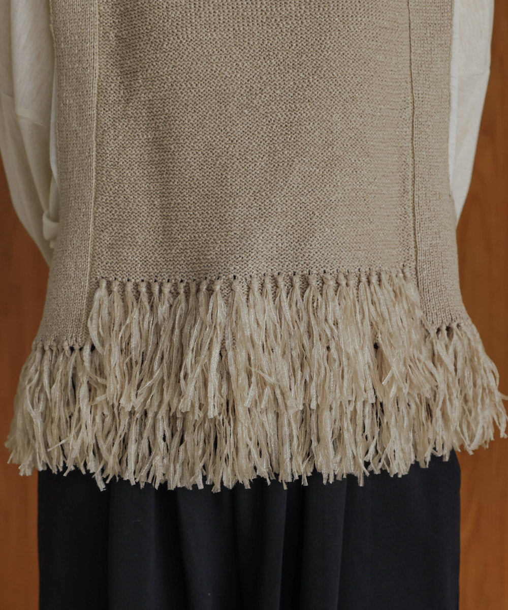 【新色追加】フェザーヤーンニットベスト