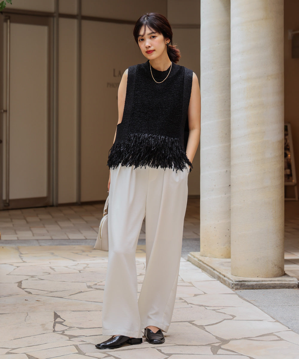 【新色追加】フェザーヤーンニットベスト