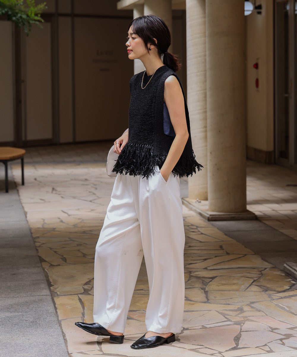 【新色追加】フェザーヤーンニットベスト