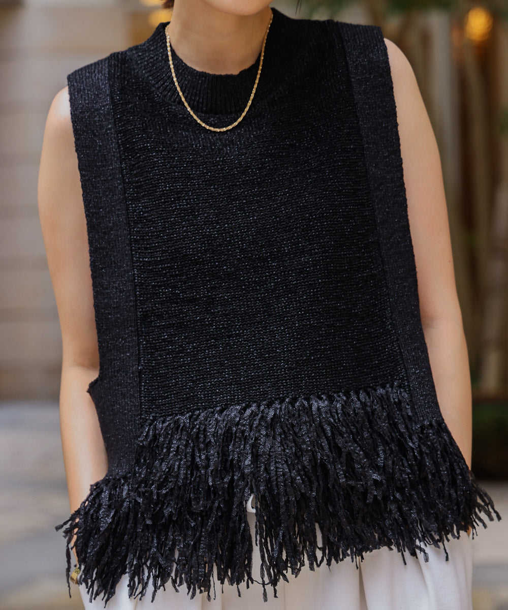 【新色追加】フェザーヤーンニットベスト