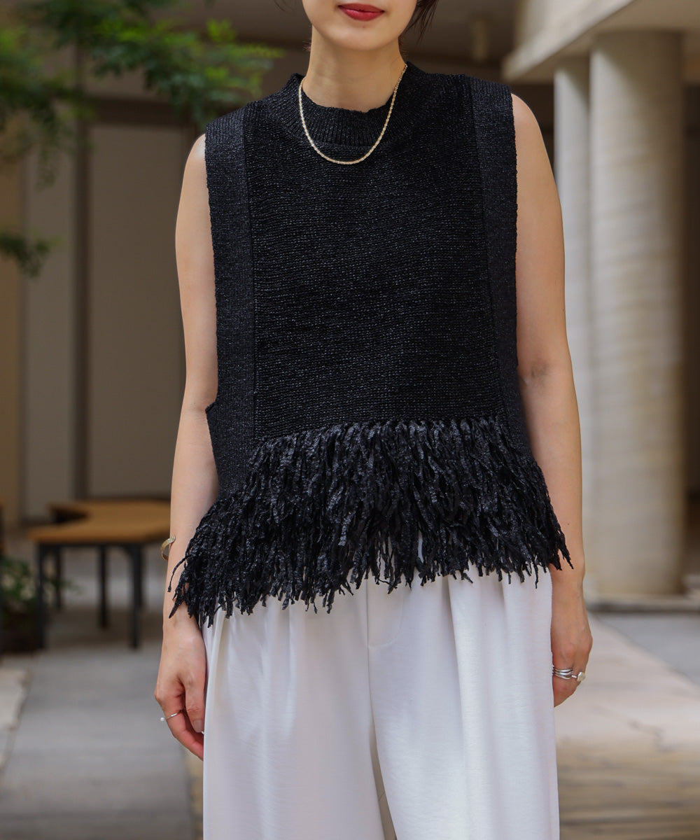 【新色追加】フェザーヤーンニットベスト