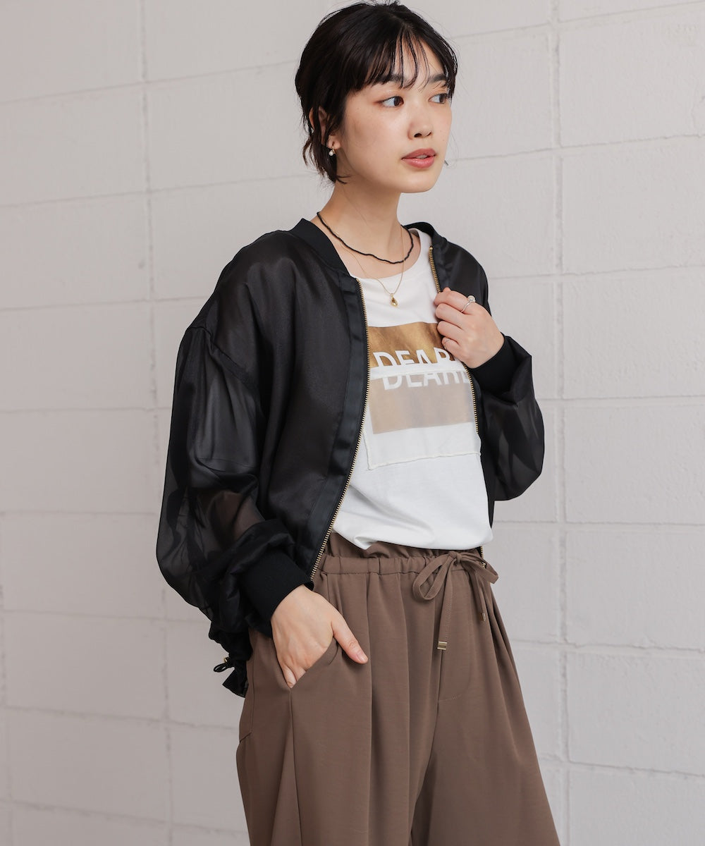 シャイニーシアーブルゾン