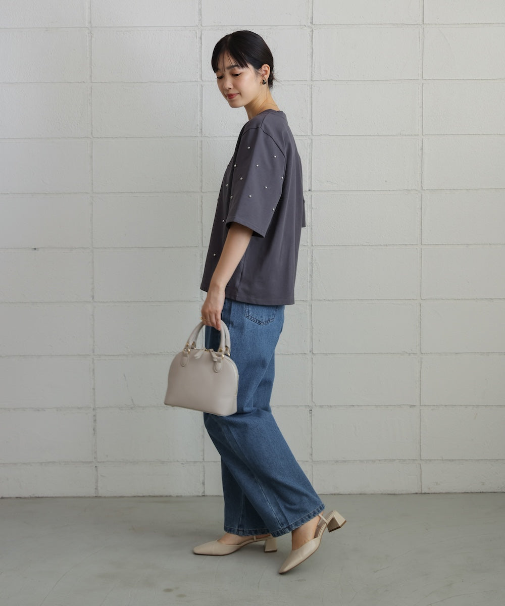 スタッズビジューT