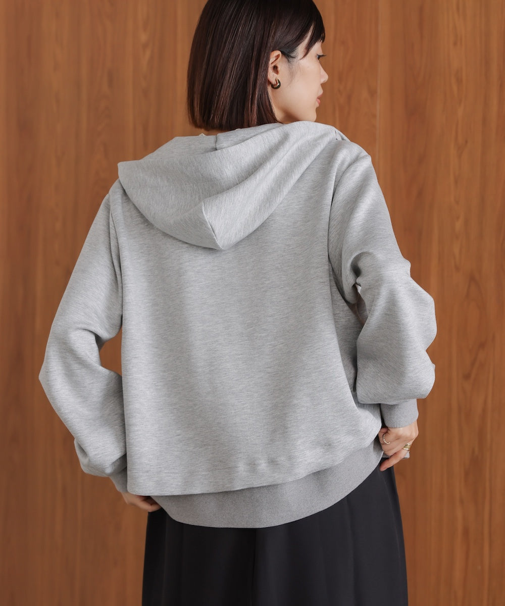 ダンボールレイヤードパーカー