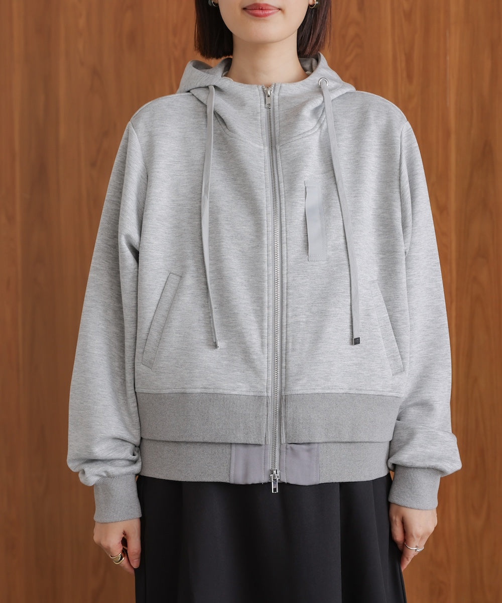 ダンボールレイヤードパーカー