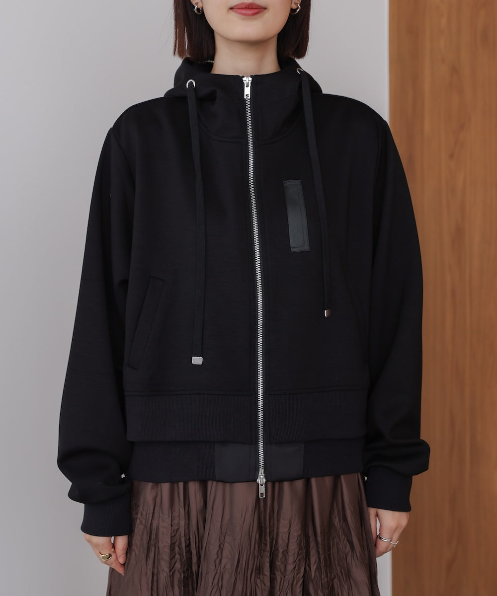 ダンボールレイヤードパーカー