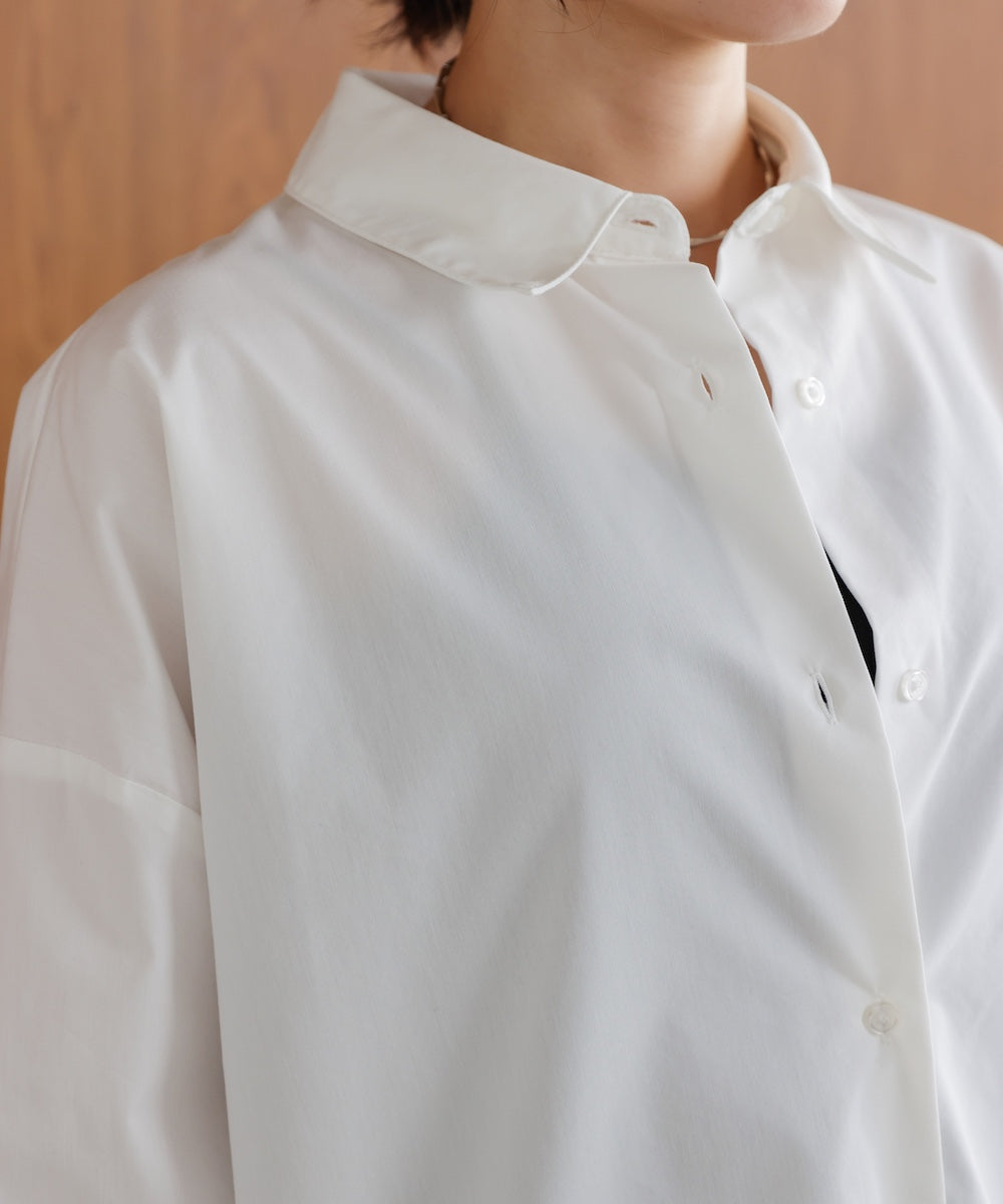 TCバックギャザーヨークブラウス